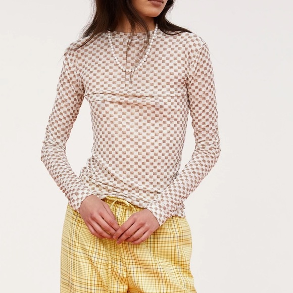 Source Unknown Tops - Source Unknown Checkered Top